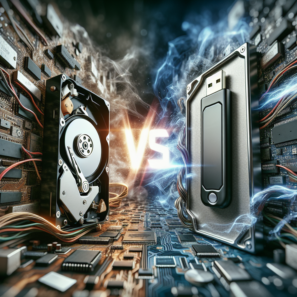 The Science of Speed: How Flash Drives Compare to Traditional Hard Drives