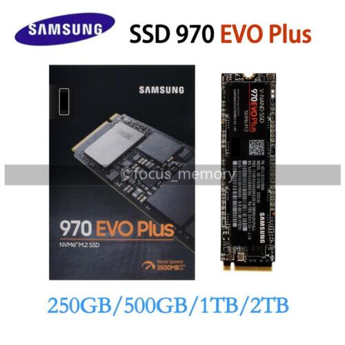 Samsung SSD 970 EVO Plus 2TB 1TB 500GB 250GB PCIe M2 NVMe For Laptop/Desktop lot