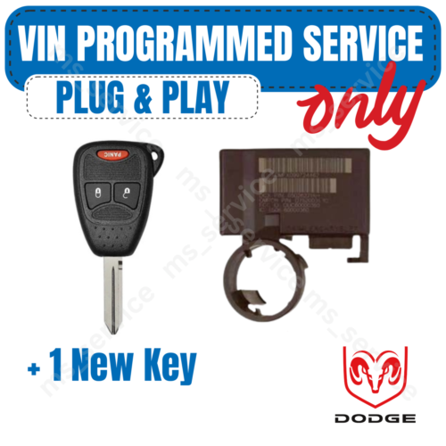 2006-2008 Dodge Ram Immobilizer 05026221AH VIN Programmed Service