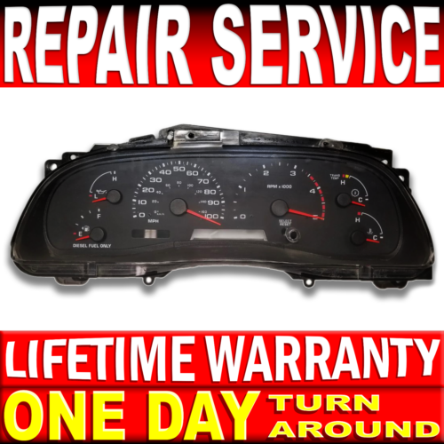 02-04 FORD Super Duty Instrument Cluster Speedometer Odometer *REPAIR SERVICE*