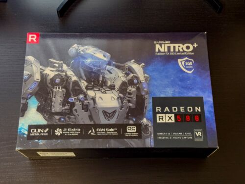 Sapphire Radeon RX 580 Nitro+ Limited Edition – Excellent Condition, Full Factor