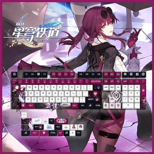 Official Honkai Star Rail Kafka Mechanical Keyboard RGB Backlit Keyboard Gift