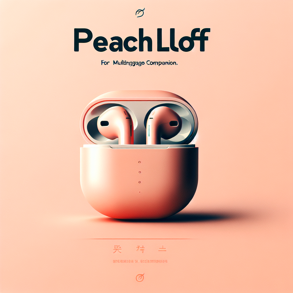 Peachloft Earbud Translator: Your Ultimate Multilingual Companion