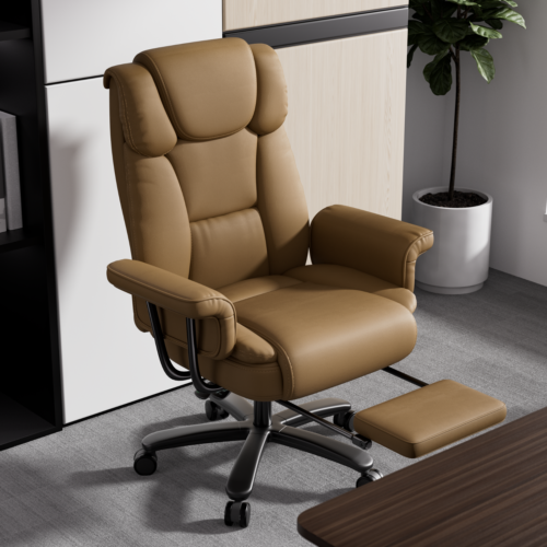 Office Chair for Heavy People Executive Desk Computer Chair with Footrest