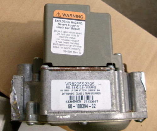 Honeywell gas valve vr8205s2395