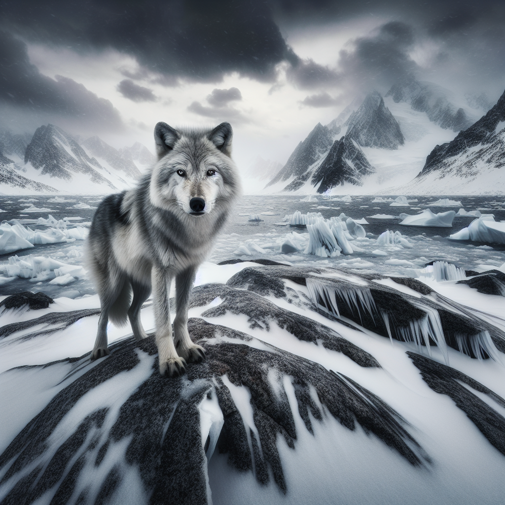 The Resilience of the Arctic Grey: Surviving in Harsh Environments