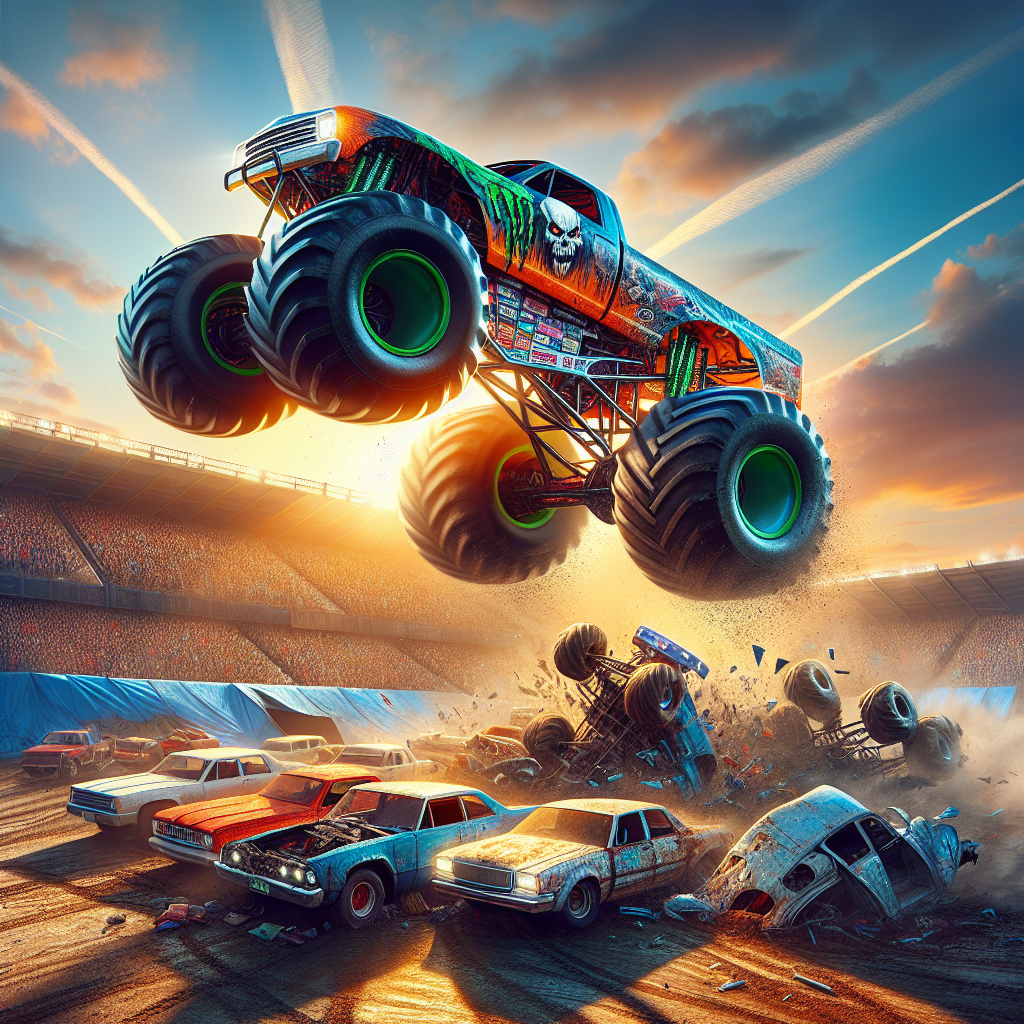 Monster Jam Madness: The Thrills and Spills of the World’s Most Extreme Motorsport