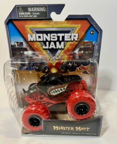 Monster Jam, Official Monster Mutt Rottweiler Monster Truck, Die-Cast…