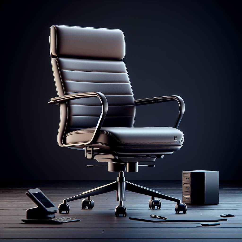 Maximize Comfort and Productivity with an Ergonomic PU Leather Office Chair