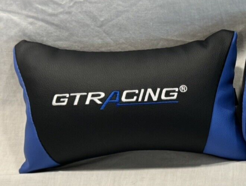 GTRacing – Headrest Gaming Chair Pillow – Blue