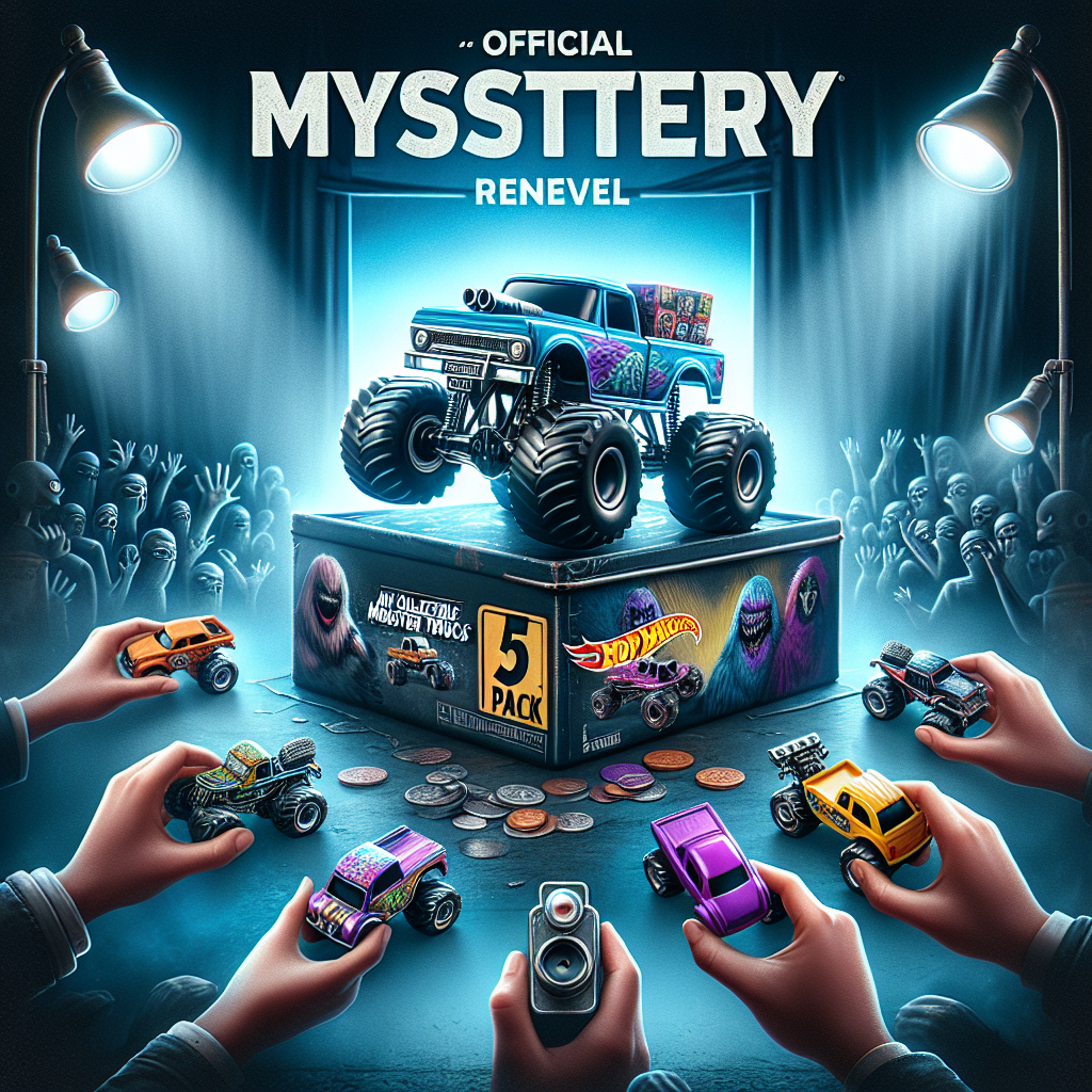 Discover the Hidden Gem: Unveiling the Mystery Truck in the Official Mini Collectible Monster Trucks 5-Pack