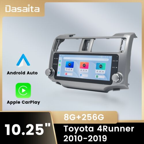 Dasaita Car Stereo For Toyota 4Runner 2010-2019 GPS Navigation 8+256G Android 13