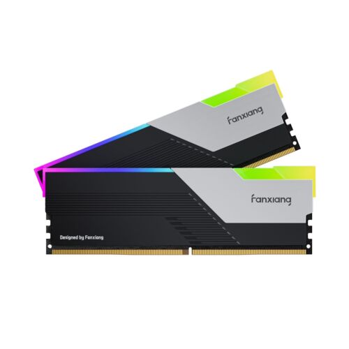 fanxiang RGB DDR5 RAM 32GB (2x16GB) 6400MHz (Intel XMP 3.0) CL40 1.35V Deskto…