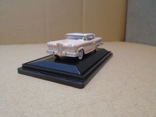 Oxford Diecast Edsel Citation 1958 Chalk Pink/Frost White 1:87 scale 87ED58003