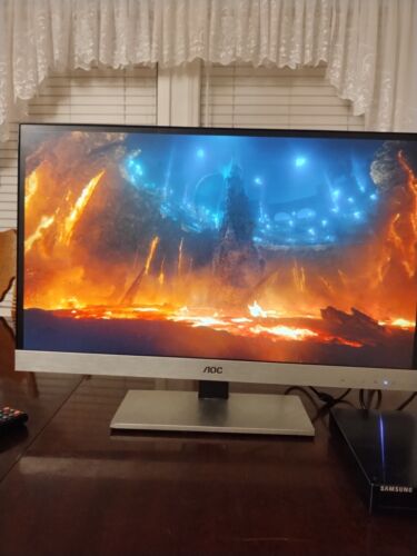 AOC 27″ 1920×1080 IPS 2- HDMI, VGA, Headphone plug, Speakers, Monitor-Tested