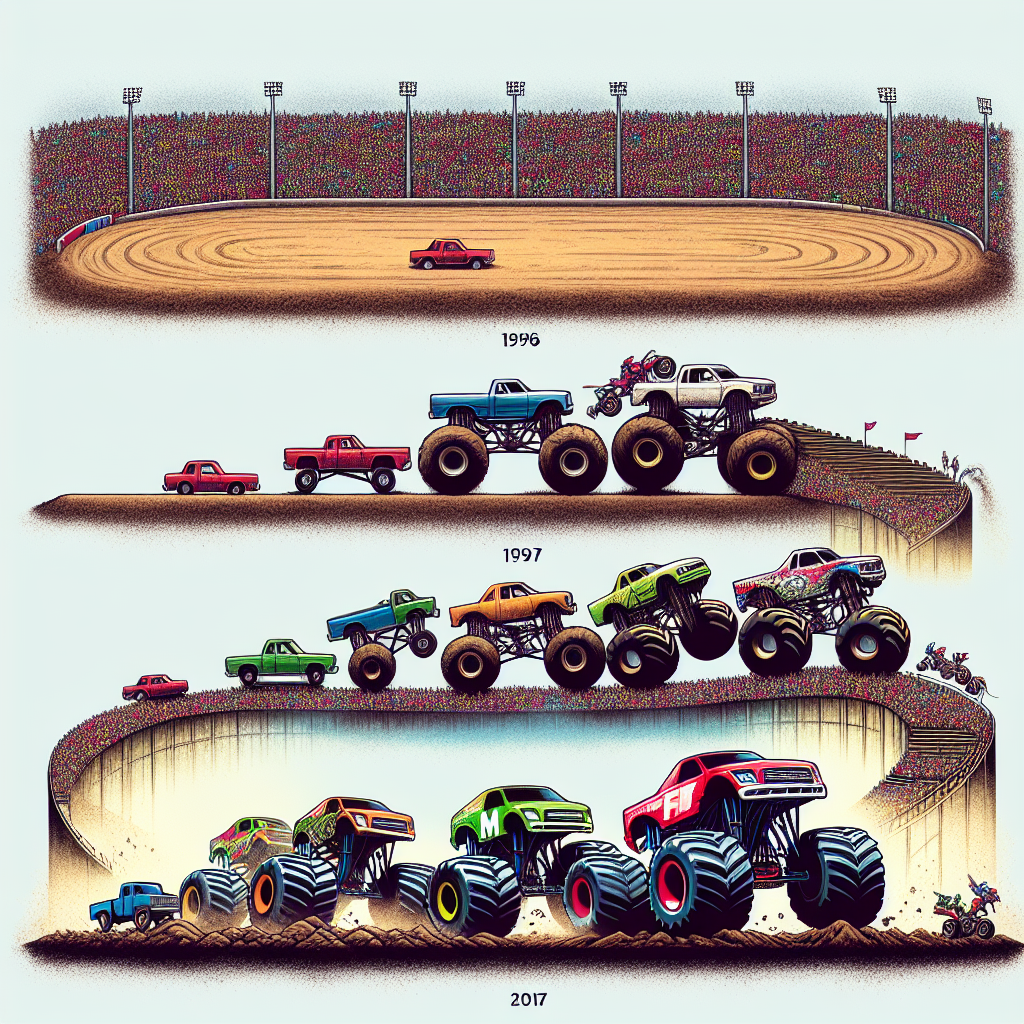 From Humble Beginnings to Worldwide Phenomenon: The History of Monster Jam