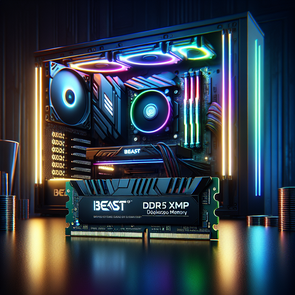 Elevate Your Gaming Setup with Beast DDR5 RGB XMP Desktop Memory: A Must-Have Component