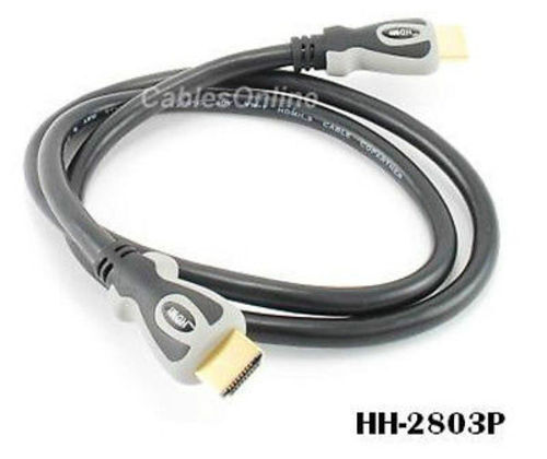 3 ft HDMI Pro-Series Dual-Tone M/M Cable/Cord, HH-2803P