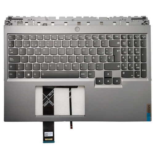 For Lenovo Legion 5 Pro-16ACH6H 5 Pro-16ITH6H Spanish/Latin Keyboard Palmrest