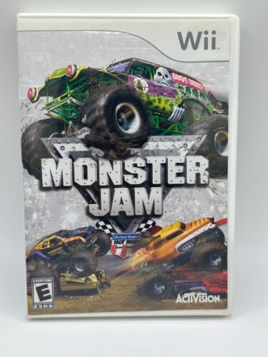 Monster Jam Game Nintendo Wii CIB