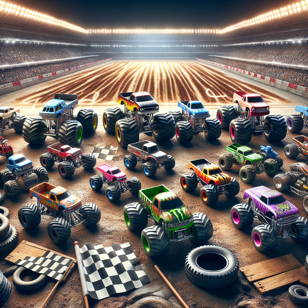 Get Ready to Race: Official Mini Monster Truck Collection Revealed