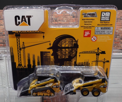 Diecast Masters Cat 2970 & 2720 Skid Steers 1/87 Scale