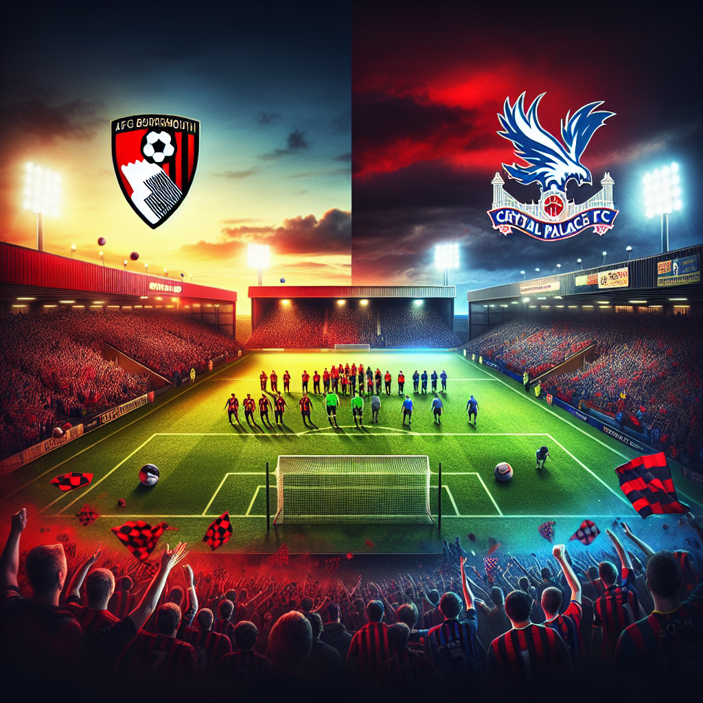 Predicted Lineups for AFC Bournemouth vs Crystal Palace FC Clash