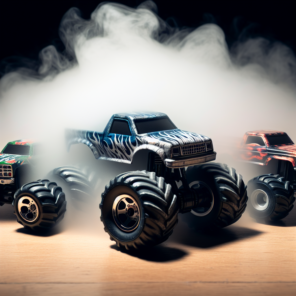 Discover the Hidden Gem: Mystery Truck in Mini Monster Truck 5-Pack