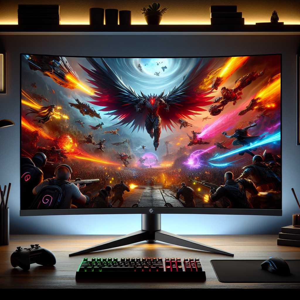 KTC 27” Gaming Monitor: The Perfect Display for Hardcore Gamers