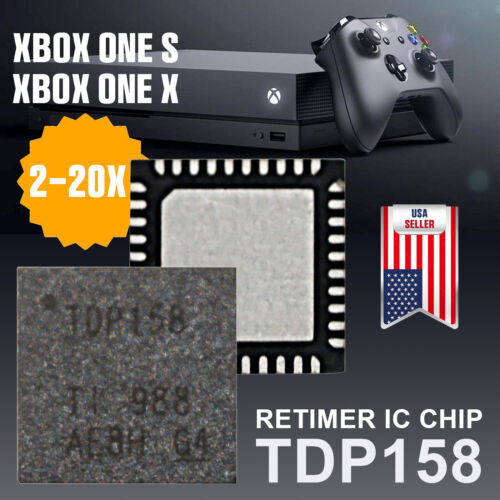 Lot OEM HDMI Retimer IC Chip TDP158 Replacement For Microsoft Xbox One X / S