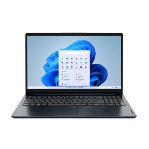 New Lenovo IdeaPad 1 15.6” FHD Laptop AMD Ryzen 5 7520U 16GB 256GB SSD – Blue