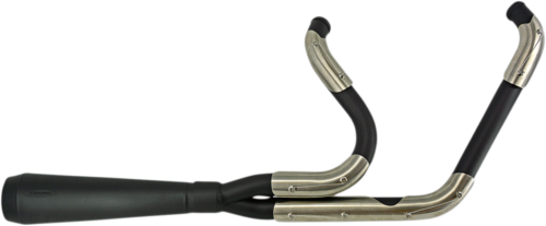 84-93 Harley Sport Glide TRASK TM5030BK Assault 2-Into-1 Exhaust System