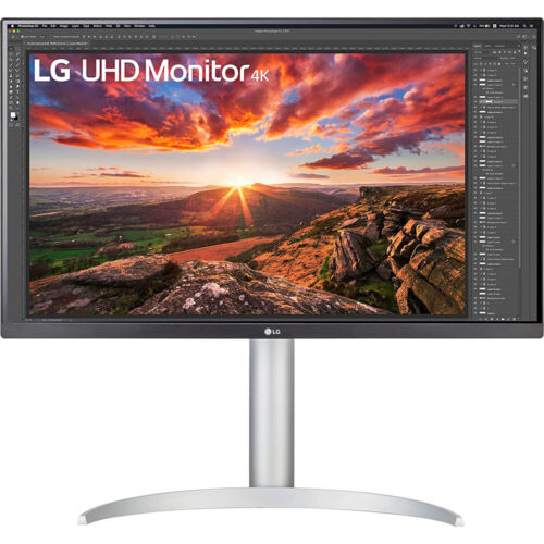 LG 27UP650-W 27 UHD (3840 x 2160) IPS Monitor with VESA DisplayHDR 400