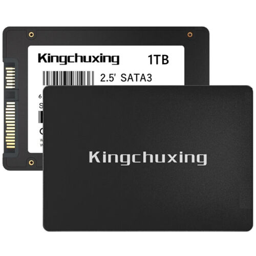 Kingchuxing 512G 1TB SATA III SSD 2.5” 6Gb/s Internal Solid State Drive 550MB/s