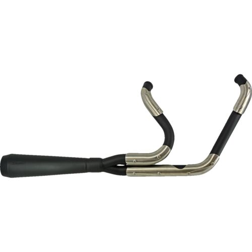 TRASK 1800-2455 TM-5030BK Assault 2:1 Exhaust System – Black – ’84-’00 FXR