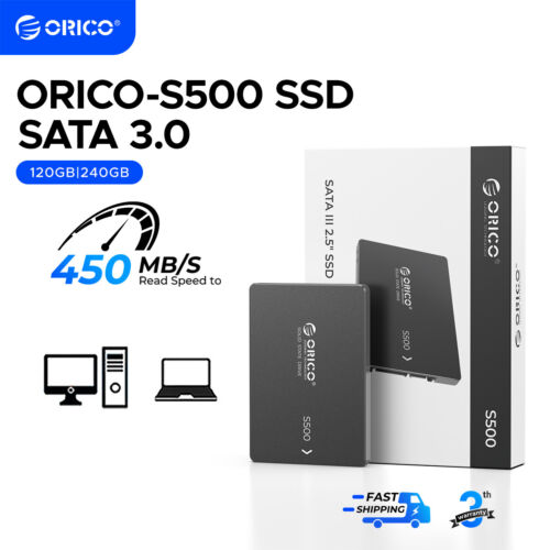 ORICO SATAIII SSD 2.5” Internal Solid State Drive NAND 560MB/s 120GB/240GB/1TB