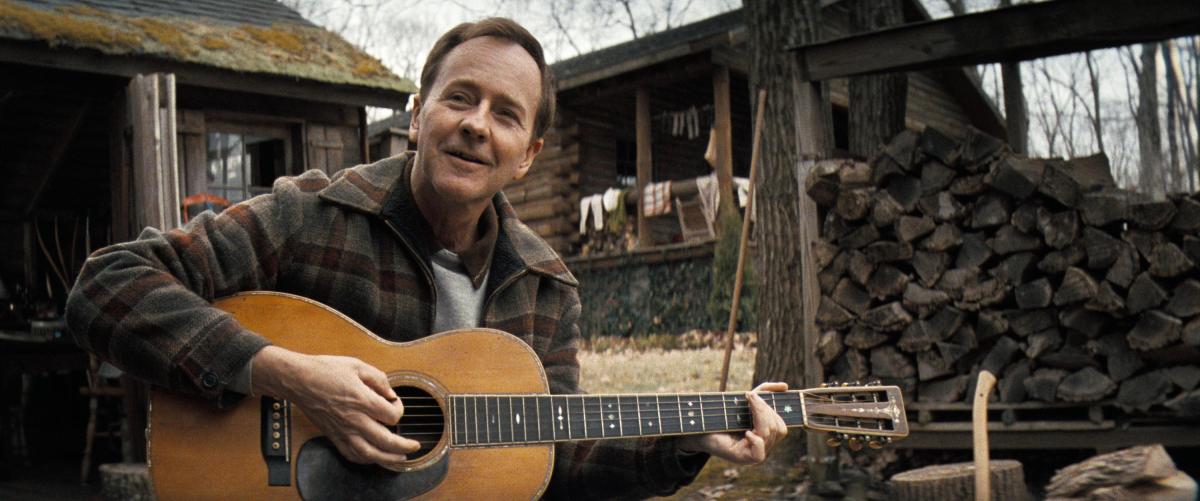 Edward Norton on digging into the activism of Pete Seeger for ‘A Complete Unknown’ and annoying his kids with banjo-playing