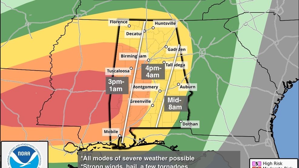 Tornado watch issued through 4 a.m. Sunday