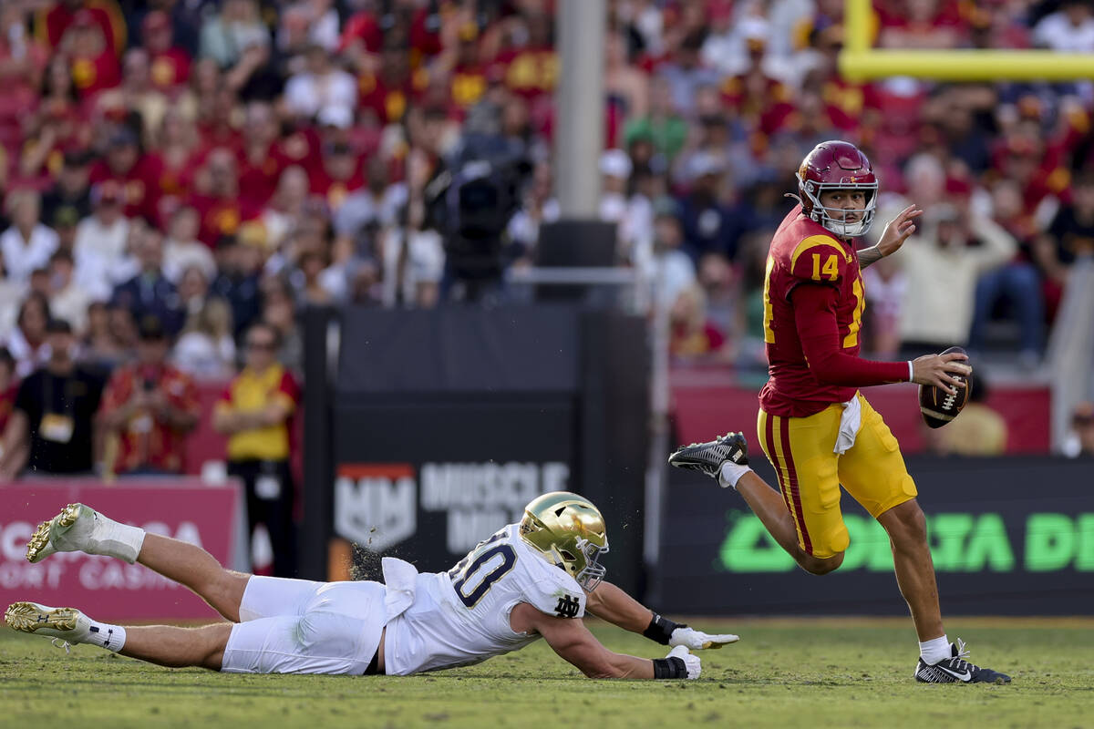 USC quarterback Jayden Maiava to start in Las Vegas Bowl against Texas A&M | UNLV Football | Sports