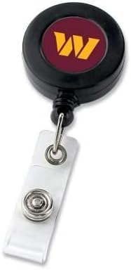 Aminco NFL Washington Commanders Retractable Badge Reel