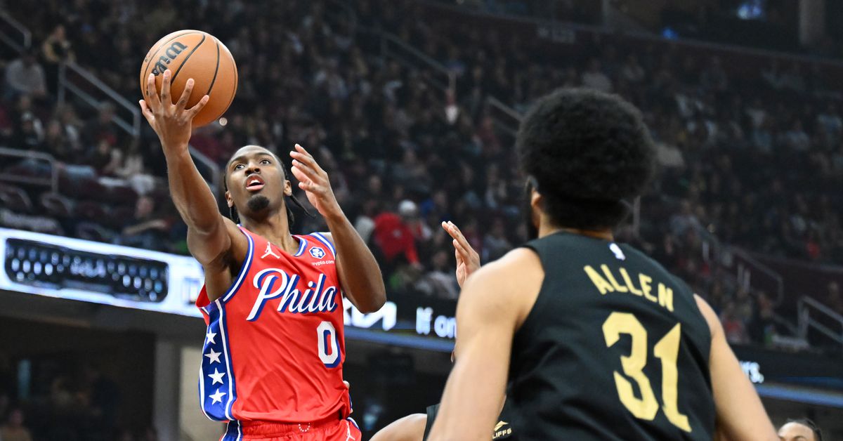 Sixers Bell Ringer: Tyrese Maxey gets no help as Joel Embiid-less Sixers get smoked by league-best Cavs