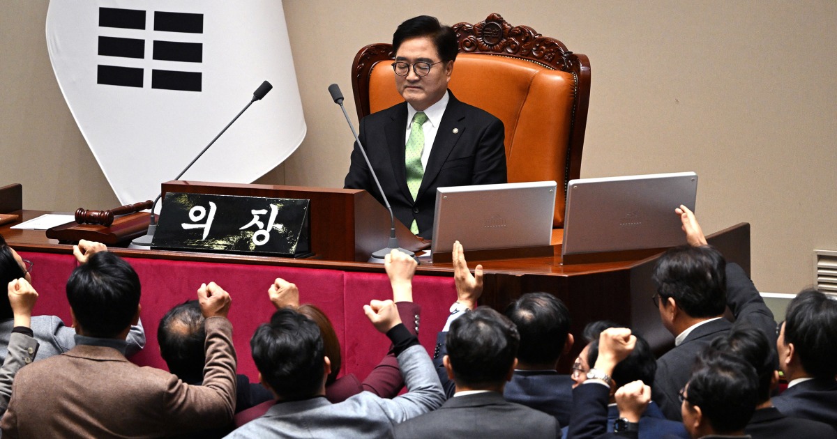 South Korean interim president impeached just 2 weeks after former leader ousted