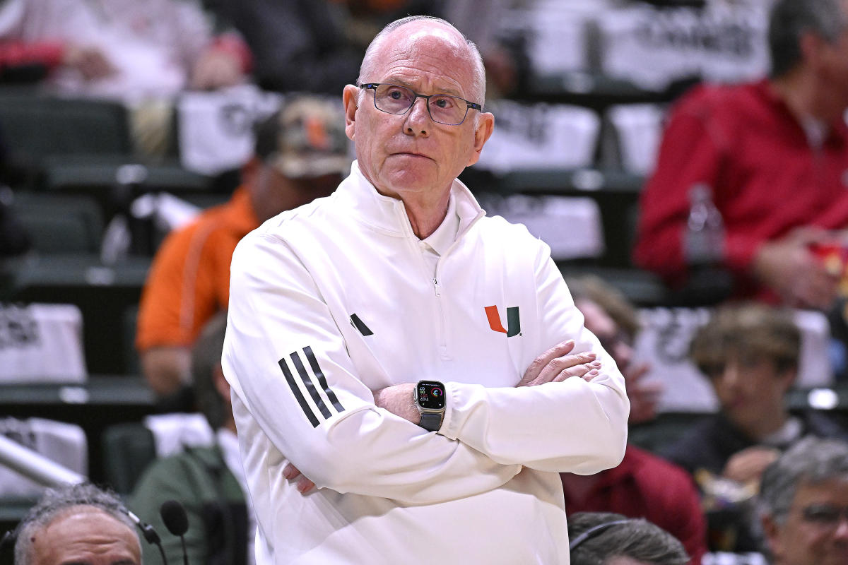 Longtime Miami men’s basketball coach Jim Larranaga reportedly to step down