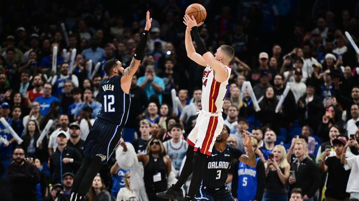 Watch Tyler Herro drain game-winner, lift Heat past Magic in 89-88 defensive matchup