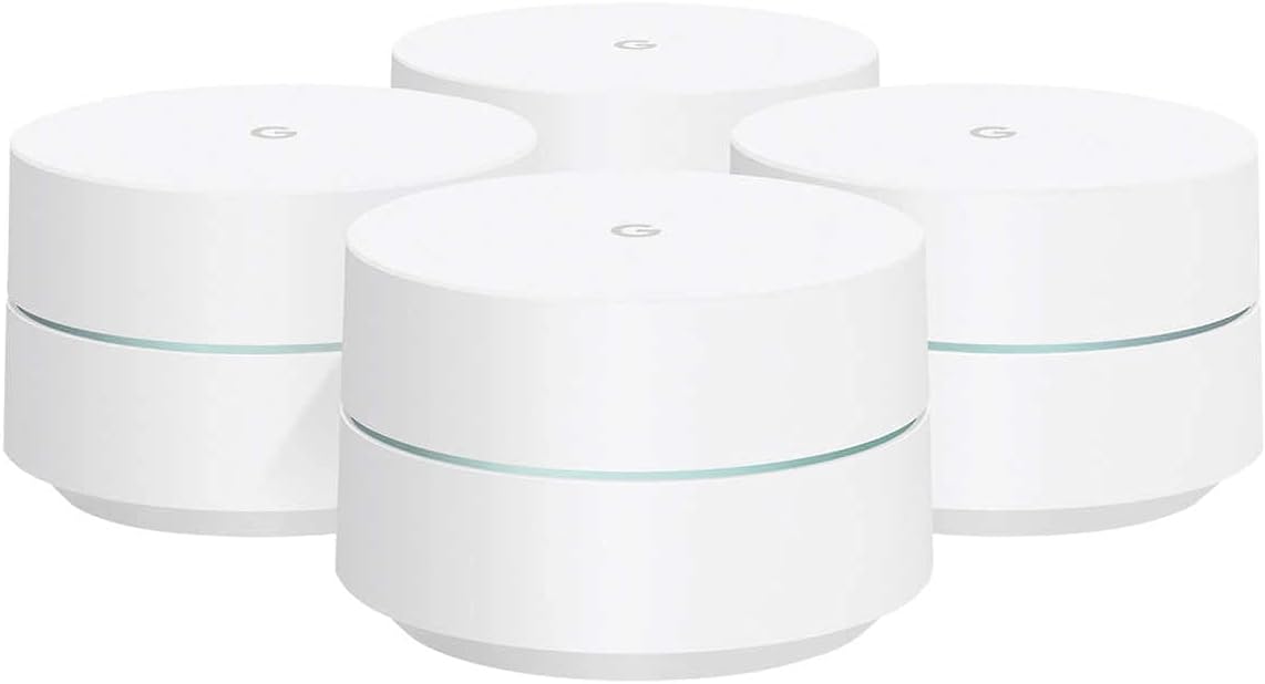 Google 4 Pk Wifi AC1200 Dual-Band Home WiFi System