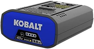 Kobalt 40-Volt 3.0AH Amp Hours Rechargeable Lithium Ion (Li-ion) Cordless Power Equipment Battery 3AH