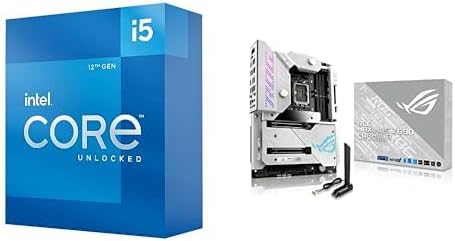 Intel Core i5-12600K Desktop Processor + ASUS ROG Maximus Z690 Motherboard