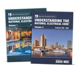 Mike Holt’s Understanding the 2020 NEC Volume 1 and 2 Textbook Set