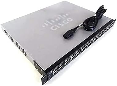 Cisco SG500-52P-K9 52-Port Gigabit PoE Network Switch (Renewed)