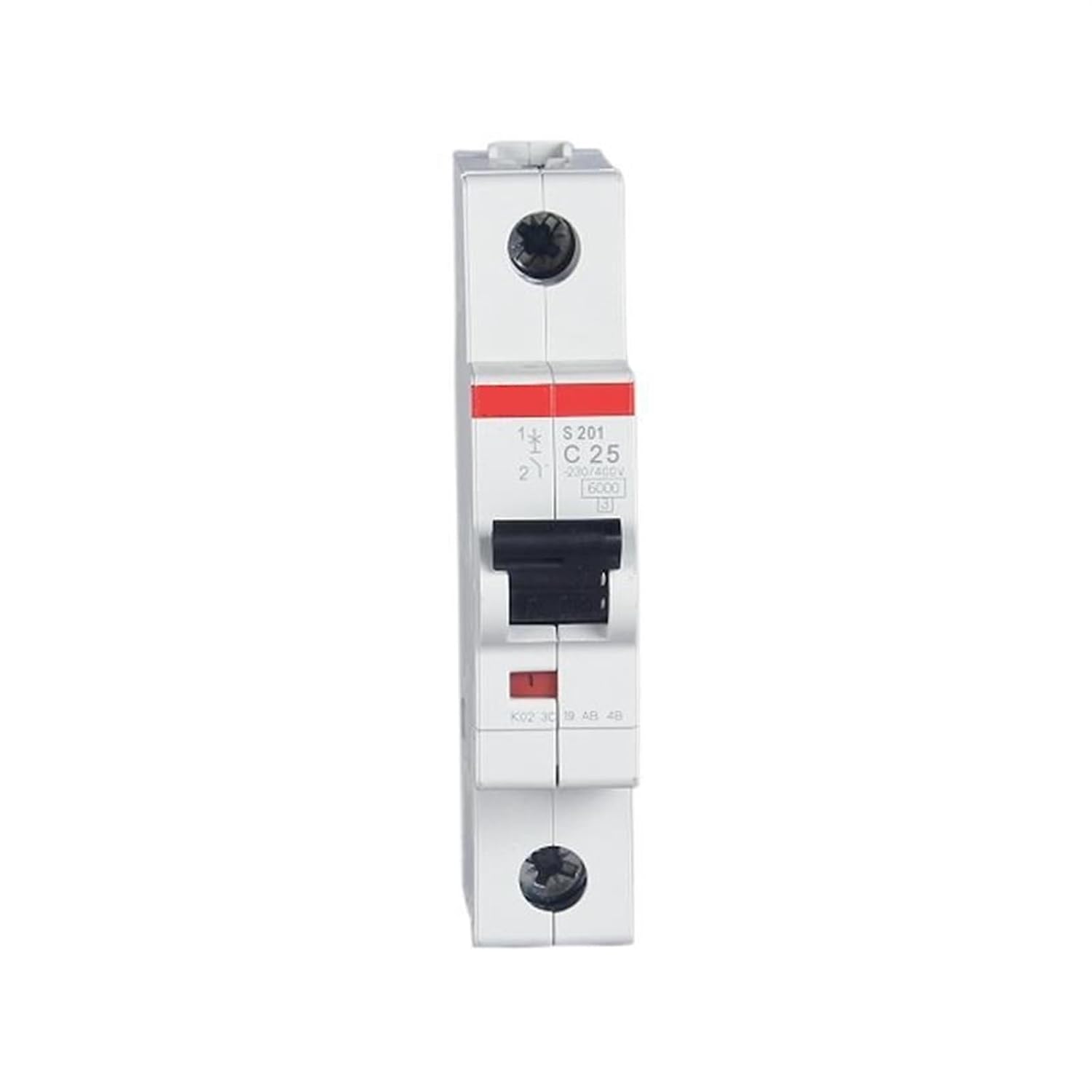 S201 1P C Type Miniature Circuit Breaker S201 C Type MCB 1 2 3 4 6 10 16 20 25 32 40 50 63A 1Pcs(16A)